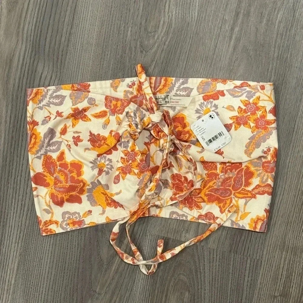 🍀 FREE PEOPLE NWT SUMMER OF LOVE WRAP TOP
